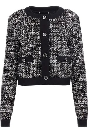 Guess Yvonne Mix Denim Tweed Jacket Dames - - Maat XS