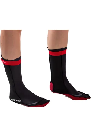 Zone3 2mm Neopreen Zwemsokken Na18unss - Zwart / Rood