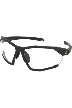 Alpina Zonnebrillen Twist Six V Black Matt/Varioflex Black