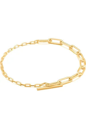 ANIA HAIE Chain Reaction AH B021.02G Dames Armband 18,5 cm