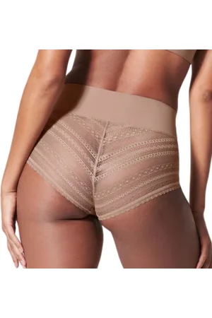 Spanx Undie-tectable - Illusion Lace Hi-Hipster - Kleur Cafe au Lait - Maat Extra Large