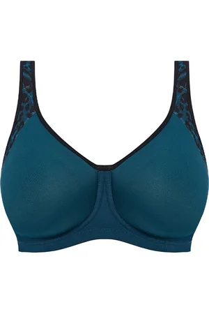 Freya Sonic Voorgevormde Sport BH met beugel - Midnight Leopard - 75I