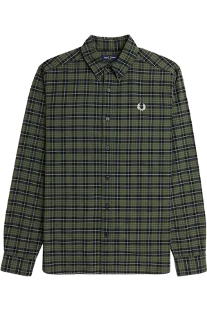 Fred Perry Fredperry Fp Tartan Oxford Overhemd - Streetwear - Volwassen