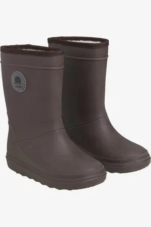CeLaVi Thermo - Regenlaarzen - Warme thermische laarzen - Rubber - ZONDER weekmakers - voering van zachte wol - NEEM 2 MATEN groter - - Kleur: 274 - Maat 34