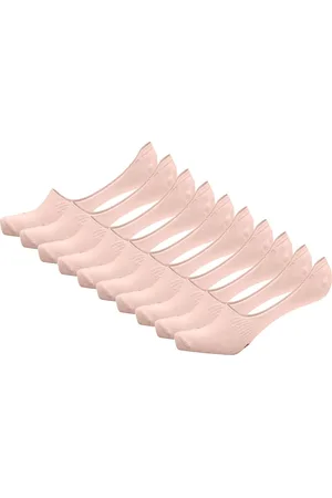 Hummel Basic Footies - Kousenvoetjes - 10 paar - Maat 32-35 - - Katoen - Sokken Dames & Heren - Onzichtbare Sokken - Cadeau