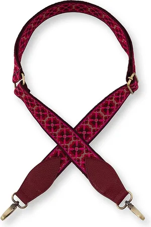 Pip Studio Embroidery Strap Schouderband Flower Red