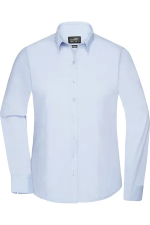 James & Nicholson James and Nicholson Blouse Dames Met Lange Mouwen Maat XL