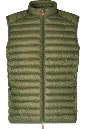 save the duck Bodywarmer Adam Olijfgroen - Maat M - Heren - Bodywarmers