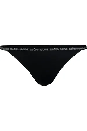 Björn Borg SOLID TANGA PANTIE BLACK BEAUTY - MAAT 42