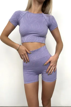 Merkloos Sport Set Claudia / Topje & Korte Broek / kleur / maat S