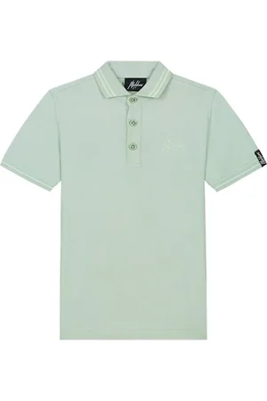 Malelions Polo shirt signature - Aqua /mint