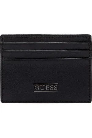 Guess New Boston Black Pasjeshouder SM2420-LEA25-BLA