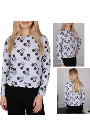 Disney Mickey Mouse blouse met lange mouwen, dames