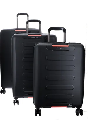 Hedgren Trolley Grip Nest Set Zwart 74cm
