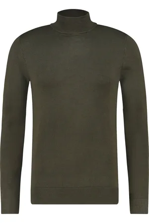 Purewhite Heren Regular Fit Essential Trui - - Maat M
