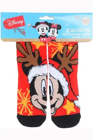 Disney Mickey Mouse - sokken Mickey Mouse - kerst - maat 27/30