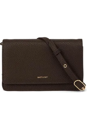 Matt & Nat Matt & Nat - Bee Purity Crossbody Bag Truffle