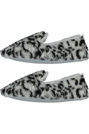 Apollo Pantoffels - Sloffen dames - Laag - Panterprint - - Maat 37/38