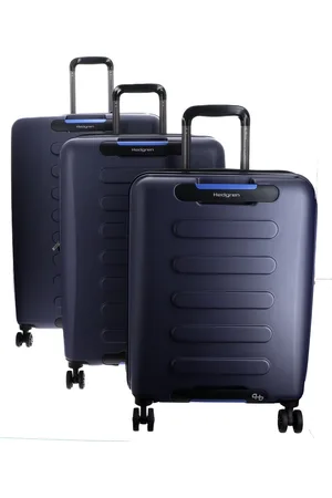 Hedgren Trolley Grip Nest Set Donkerblauw 74cm