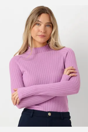 Ydence Knitted Top Kit Tops & T-shirts Dames - Shirt - - Maat XXL