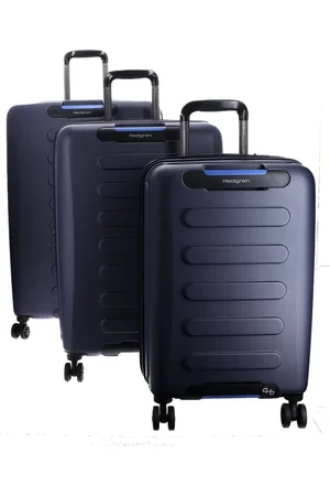 Hedgren Trolley Grip Nest Set Donkerblauw 74cm