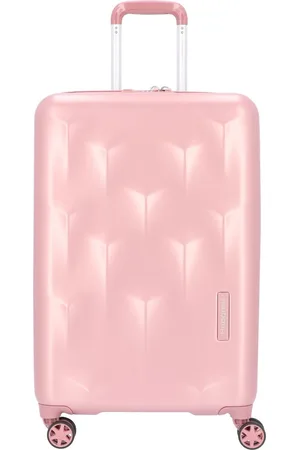 Hedgren Trolley Edge Carve Mex Expandable Spinner Roze 56cm