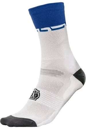 Bioracer SUMMER SOCKS WHITE WIT/DONKERBLAUW 39/41