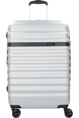Bugatti Corium Hard-Top Case Trolley Zilverkleurig 68cm