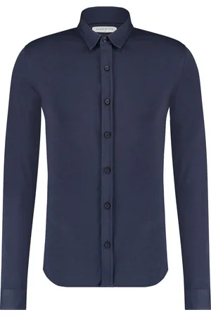 Purewhite Heren Slim Fit Essential Overhemd - - Maat L