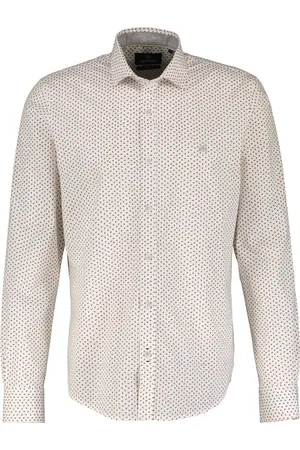 Lerros Lange mouw overhemd - Heren - XL - - Katoen - 24N1385