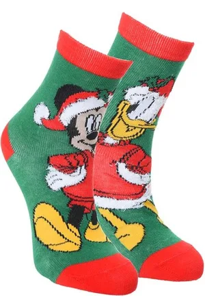 Disney Mickey Mouse - sokken Mickey Mouse - Donald Duck - kerst - maat 27/30