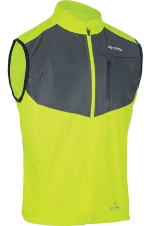 Oxford Prachtig afgewerkt Fiets hesje - Hardloop hesje fluo - Running vest - Reflecterend vest - Hardloop vest - Running hesje – Vest met reflectie – de top in Running/Fiets hesjes - Reflectie hesje - Maat XL