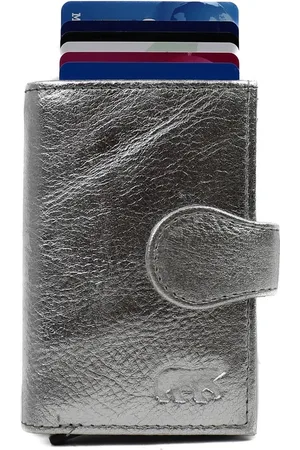 Bear Design Elsie Leren Creditcardhouder / Pasjeshouder / Portemonnee