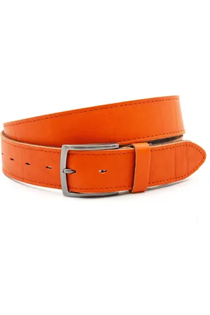 A-zone Dames riem - dames riem - 4 cm breed - - Echt Leer - Taille: 90cm - Totale lengte riem: 105cm