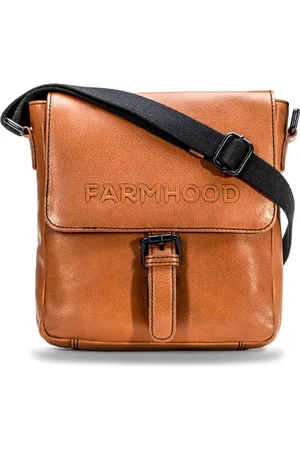 FARMHOOD Schoudertas Memphis Crossbody Bag Bruine
