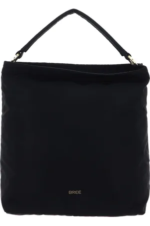 Bree Schoudertas Juna Textile 2 Hobo Zwart
