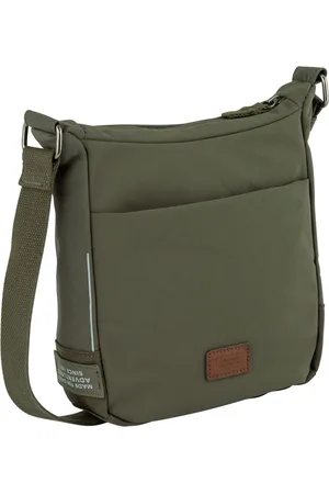 Camel Active Schoudertas City BB Cross Bag Kaki