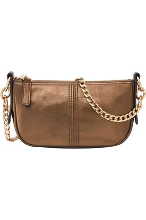 Fossil Schoudertas Jolie Mini Crossbody Brons
