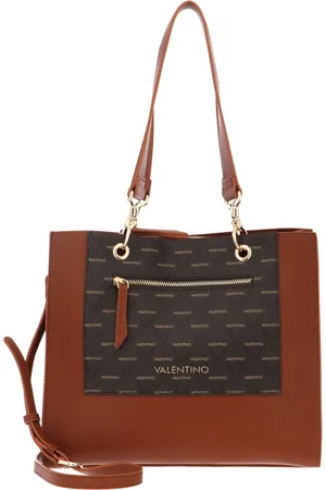 VALENTINO Shopper Handtas Patch Shopping Bag Bruine