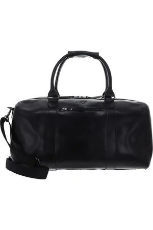 Buckle & Seam Leren Reistas Willow Blu Weekender Zwart