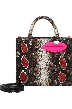 Buffalo Handtas Schoudertas Fancy Snake Big Boxy Collection Shopper Veelkleurig