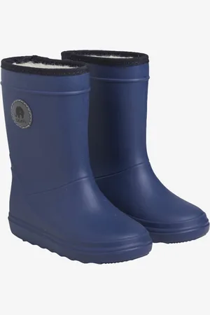 CeLaVi Thermo - Regenlaarzen - Warme thermische laarzen - Rubber - ZONDER weekmakers - voering van zachte wol - NEEM 2 MATEN groter- - Kleur: 790 - Maat 35