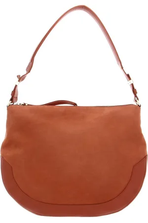 Bree Leren Schoudertas Avea 4 Hobo Bag Oranje
