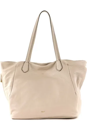 Abro+ Leren Schoudertas Leather Dalia Shopper Lou Beige