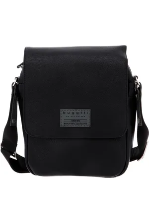 Bugatti Schoudertas Moto D Shoulder Bag Zwart