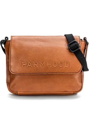 FARMHOOD Schoudertas Memphis Crossbody Bag Lichtbruin