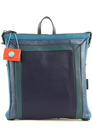Gabs Leren Vrije tijd rugzak Rugzak Lola Backpack Blauw Turquoise
