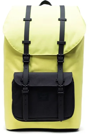 Herschel Vrije tijd rugzak Rugzak met laptopvak Little America Backpack 25L Geel Zwart