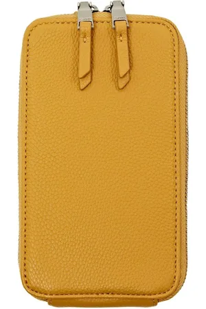 ESPRIT Schoudertas Telefoontasje Olive Phone Bag Mosterdgeel