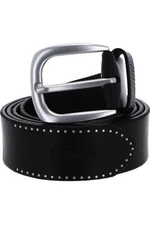 Marc O’ Polo Leren Riem Mason Belt Ladies W90 Zwart